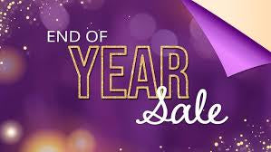 End of the year sale