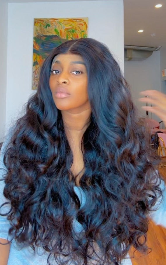 26 Inch 13x4 HD Lace Bouncy Wig