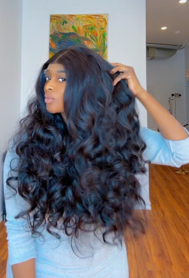 26 Inch 13x4 HD Lace Bouncy Wig