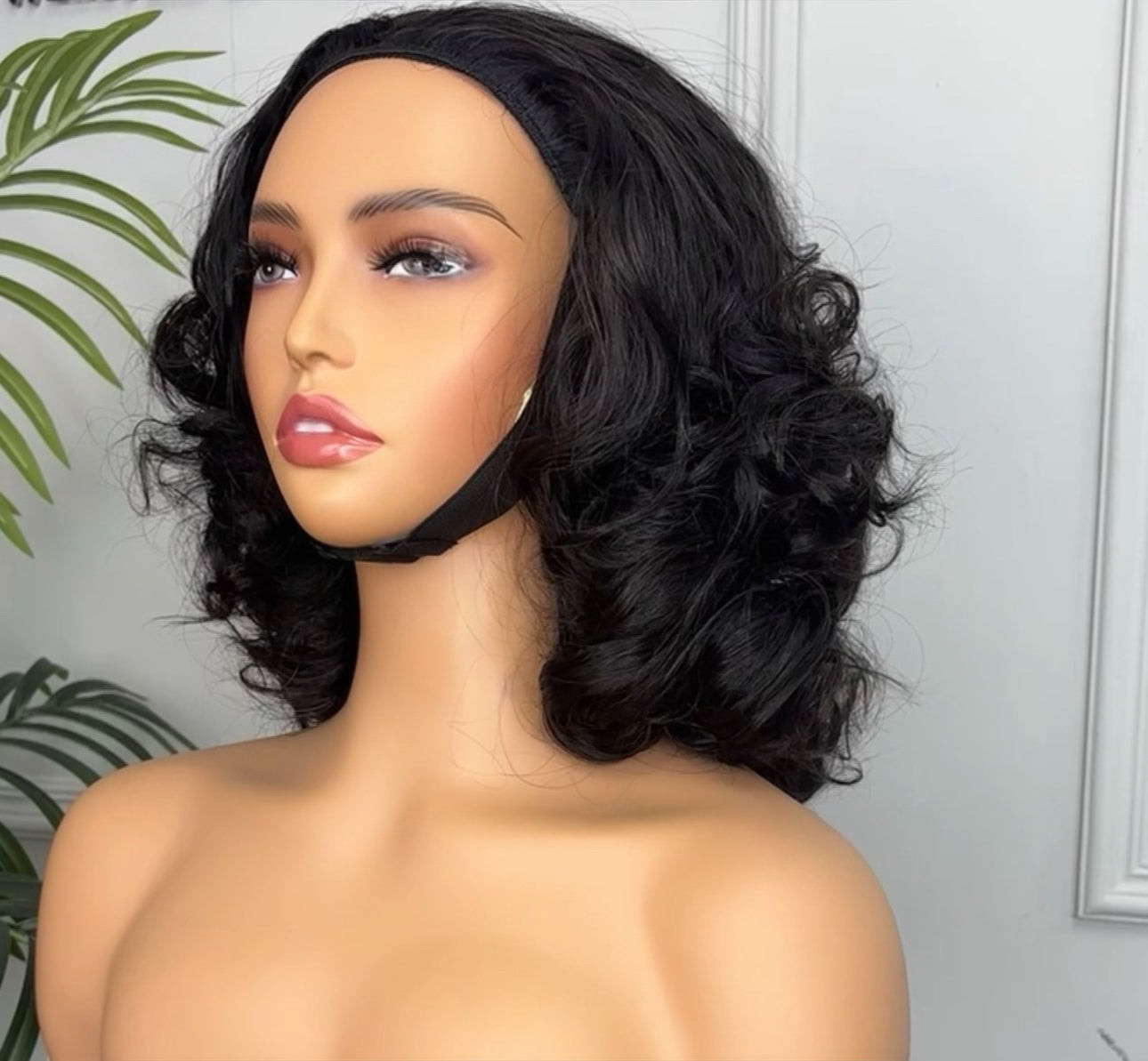 Half Wig - Raw Indian Bouncy Wave Wig