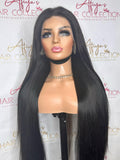 13x4 HD Lace Double Drawn Straight Wig