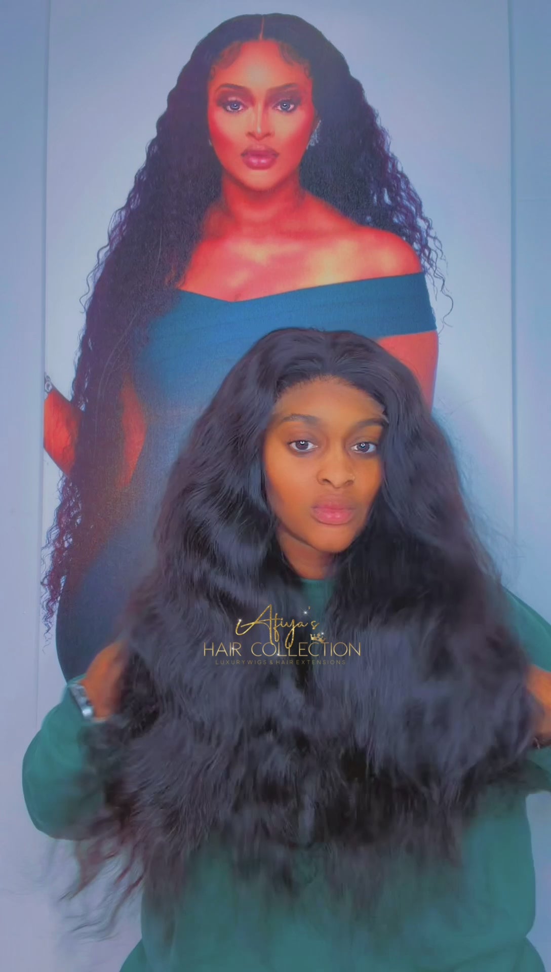 22 inch 5x5 HD Raw Indian Deep Wavy