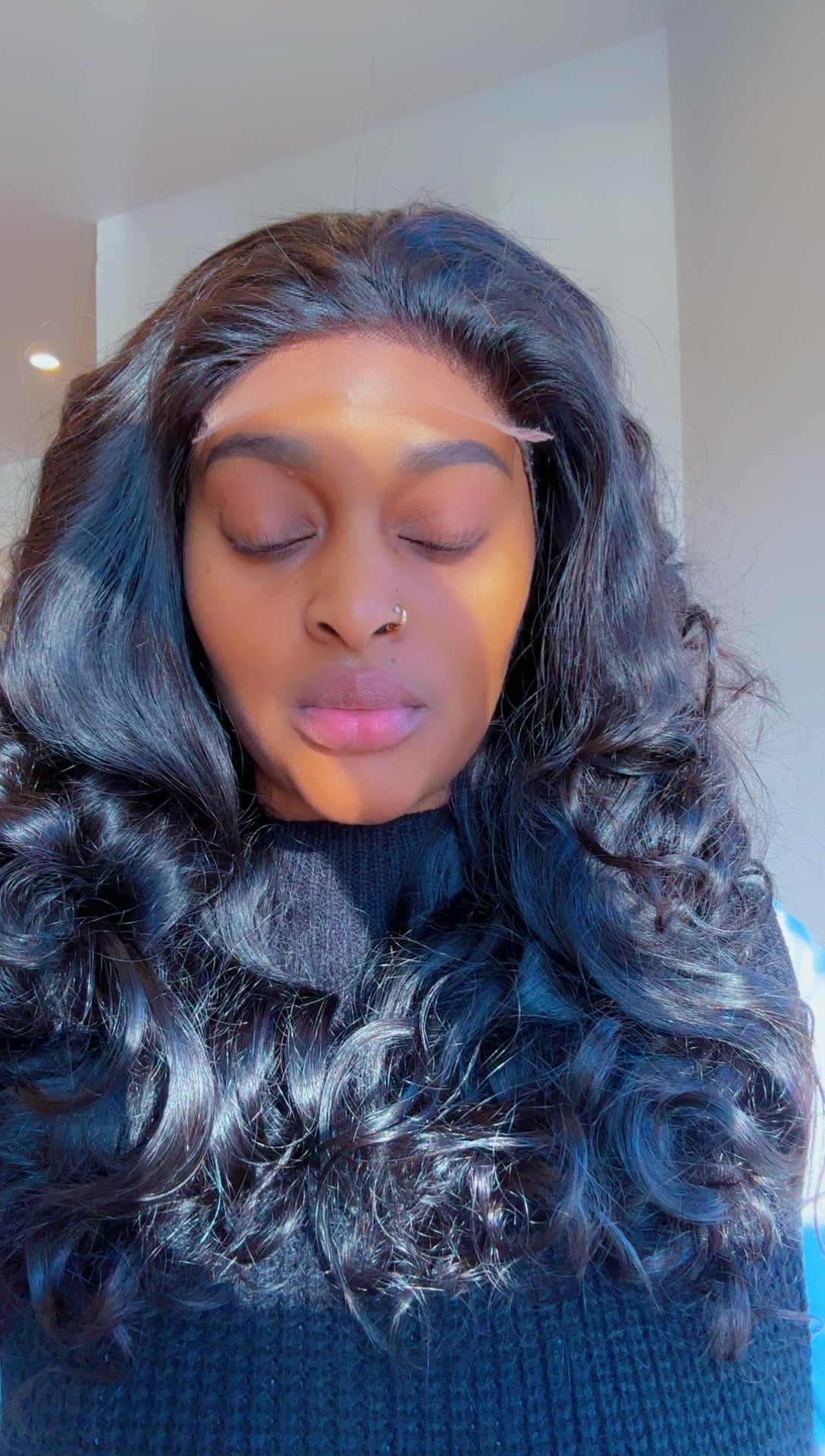 5x5 Hd Closure Bouncy - Super Double Drawn