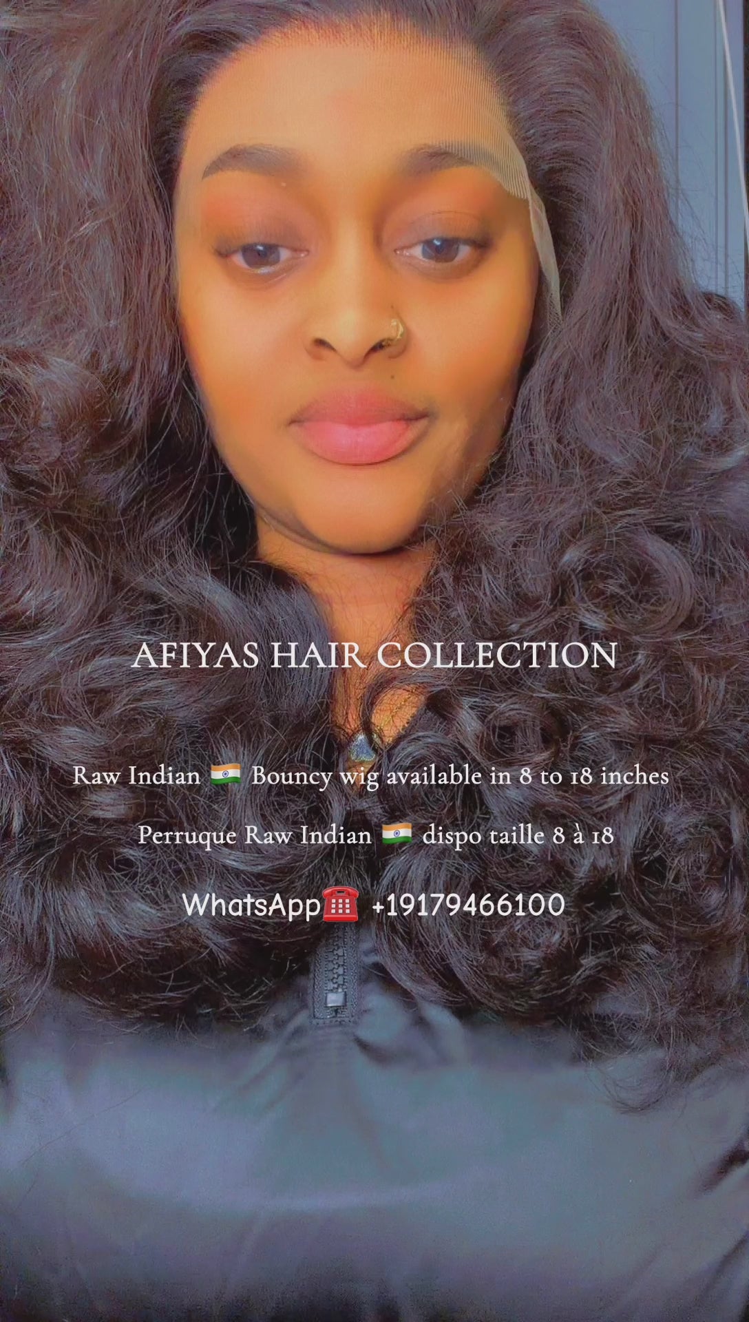 18” Raw Indian Bouncy (Layered)