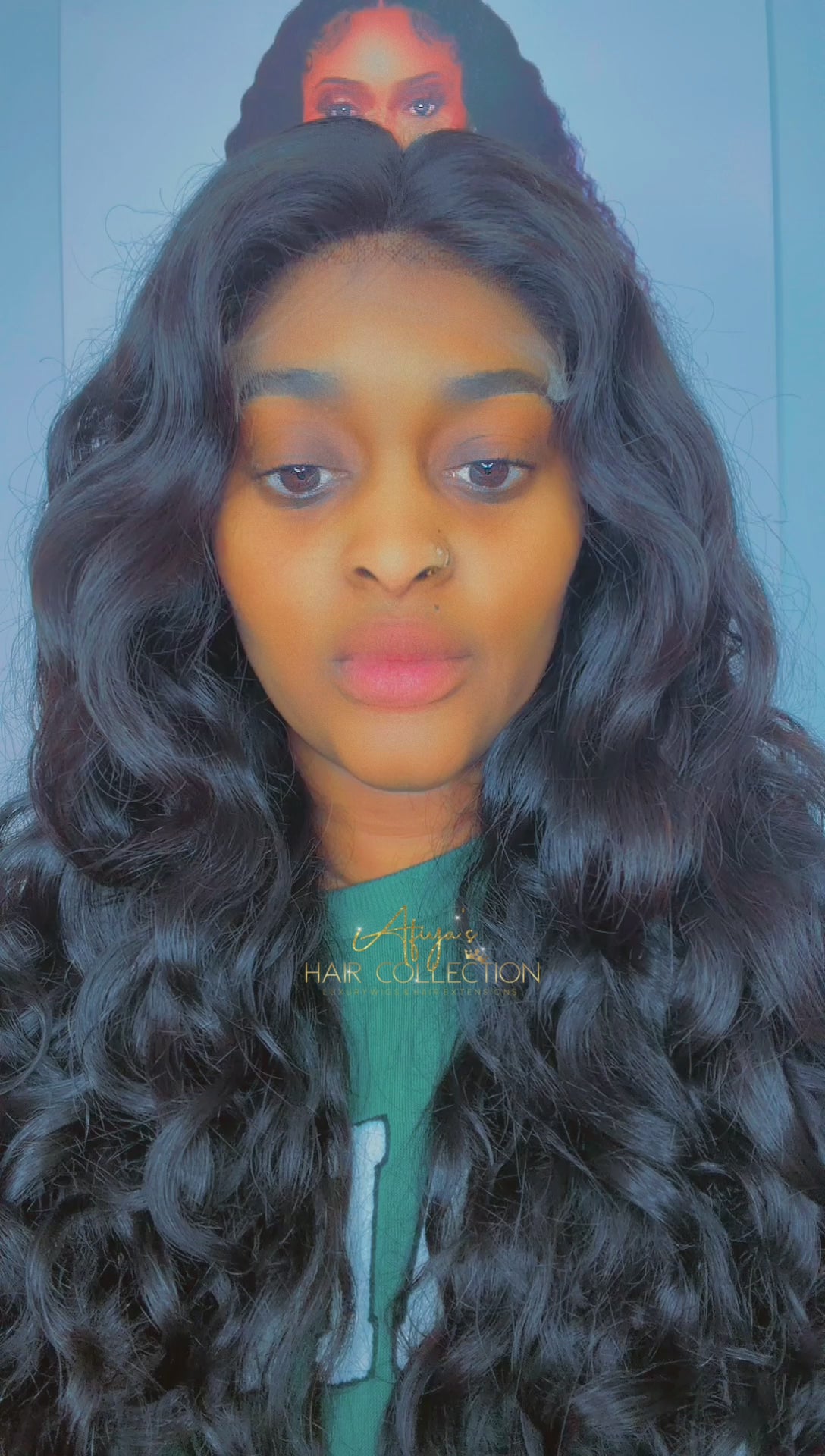 22 inch 5x5 HD Lace Raw Indian Double drawn Wig