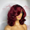 Flequillo hinchable (cabello virgen)